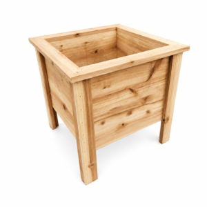 16×16 Cedar Planter Box – Handmade Garden Planter