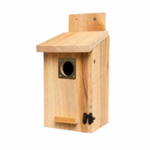 Cedar Bird House with Predator Guard